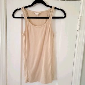 EUV szS Tan/Sand color Athleta tank top